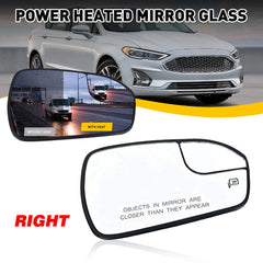 Right Passenger Side Power Heated Mirror Glass For Ford Fusion 2013-2020 EOA 6B93BC-57
