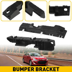 Front Driver & Passenger Side Bumper Fender Bracket For 2011-2015 Hyundai Sonata 6B93BC-57
