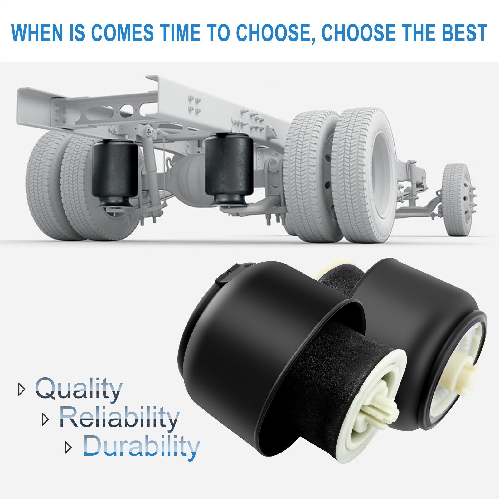 Rear Pair Air Suspension Bags For BMW F11 F10 F07 535i 550i 2010-2016 6B93BC-57