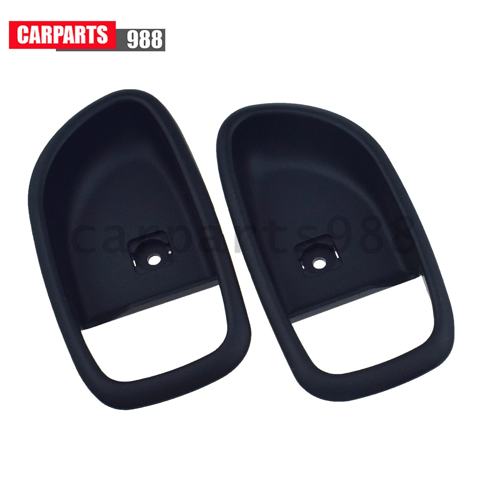 2Pcs Black Interior Door Handle Bezel Left & Right For 2007-2010 Hyundai Elantra 6B93BC-57