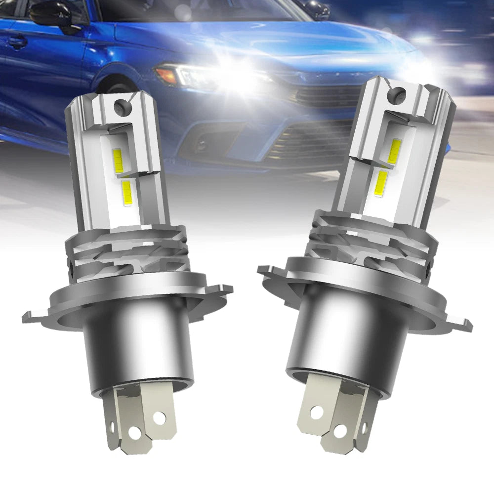 AUXITO 9003 H4 LED Headlight Bulbs Hi Low Beam Conversion Kit 6500K White Canbus AUXITO