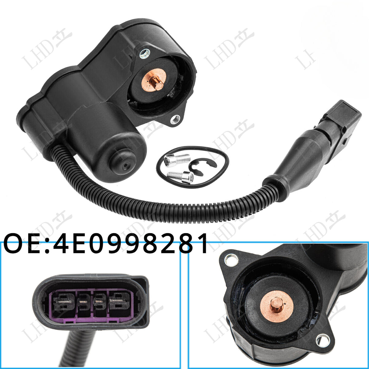 1 Pc  Parking Brake Motor 4E0998281B 4E0998281 Fits For Audi A8 Quattro S8.