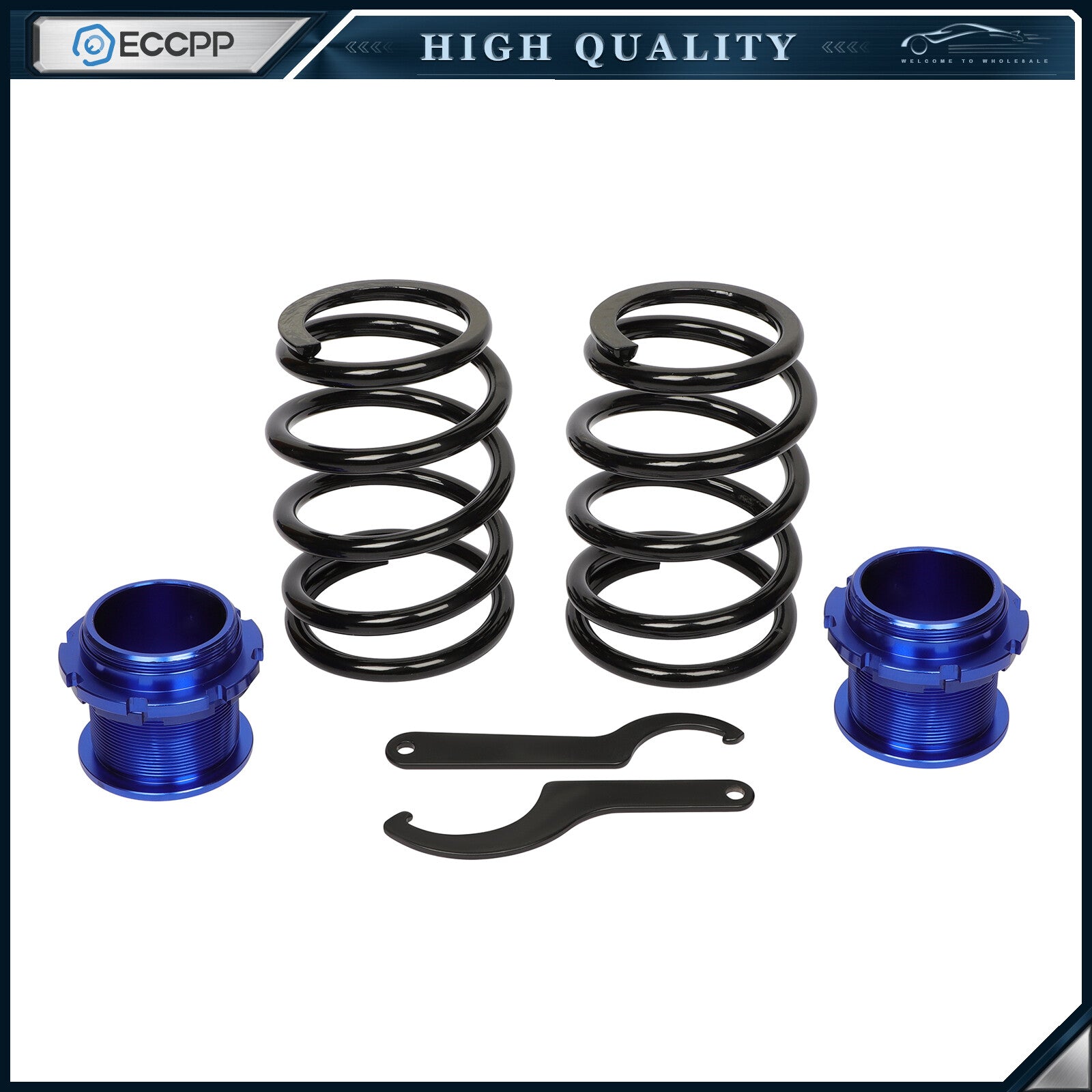 ECCPP For 94-04 Ford Mustang Coilovers Suspension Set Adj. Height Struts Shocks ECCPP