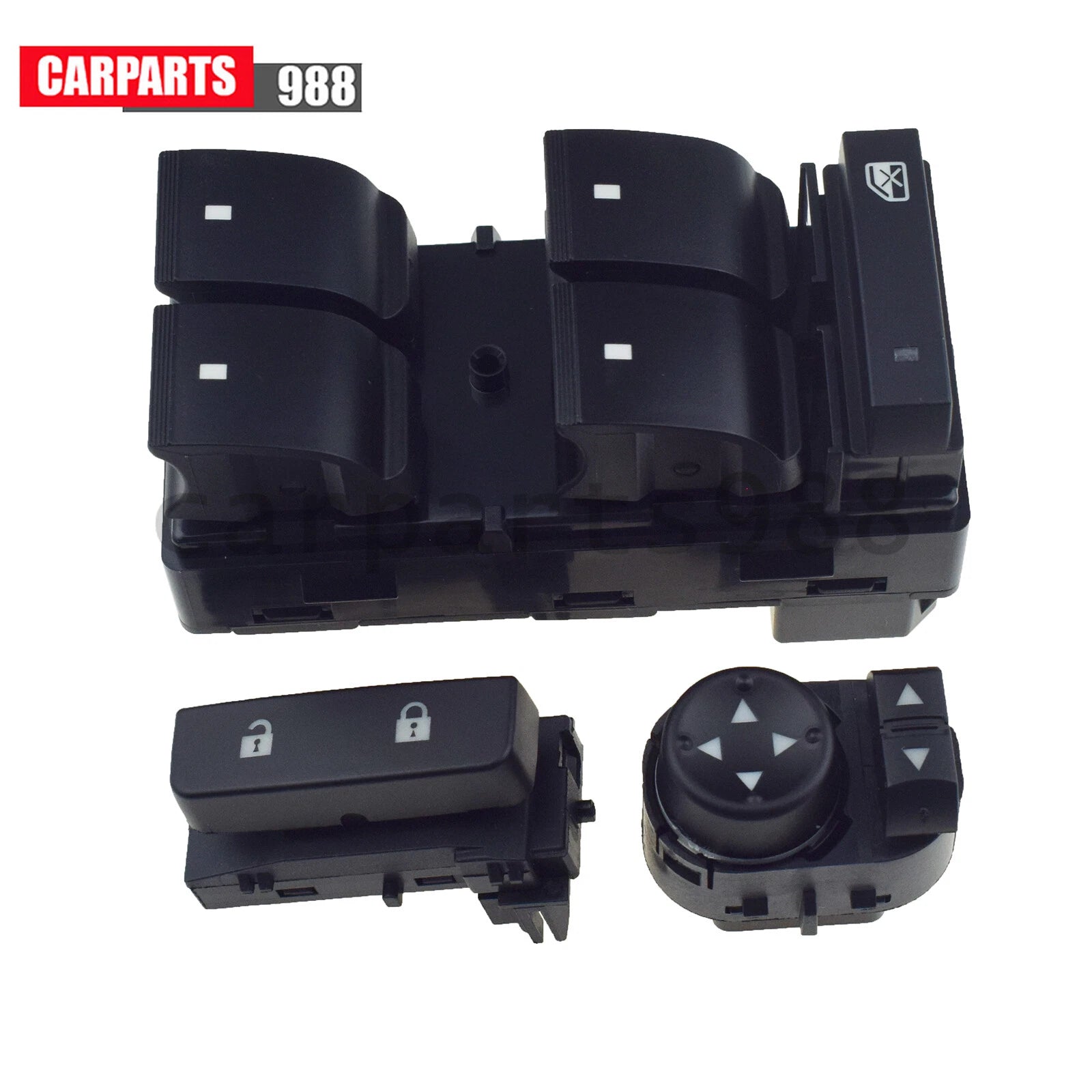 Master Window Door Lock Mirror Switch for Silverado Sierra 1500 2500 20945129 6B93BC-57