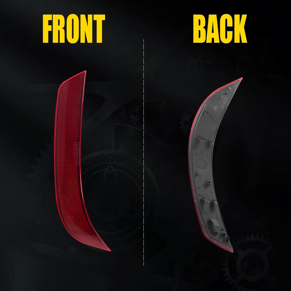 For 2010-12 Mercedes-Benz GL-Class Red Rear Bumper Reflector Lens 1648200974 EOA 6B93BC-57
