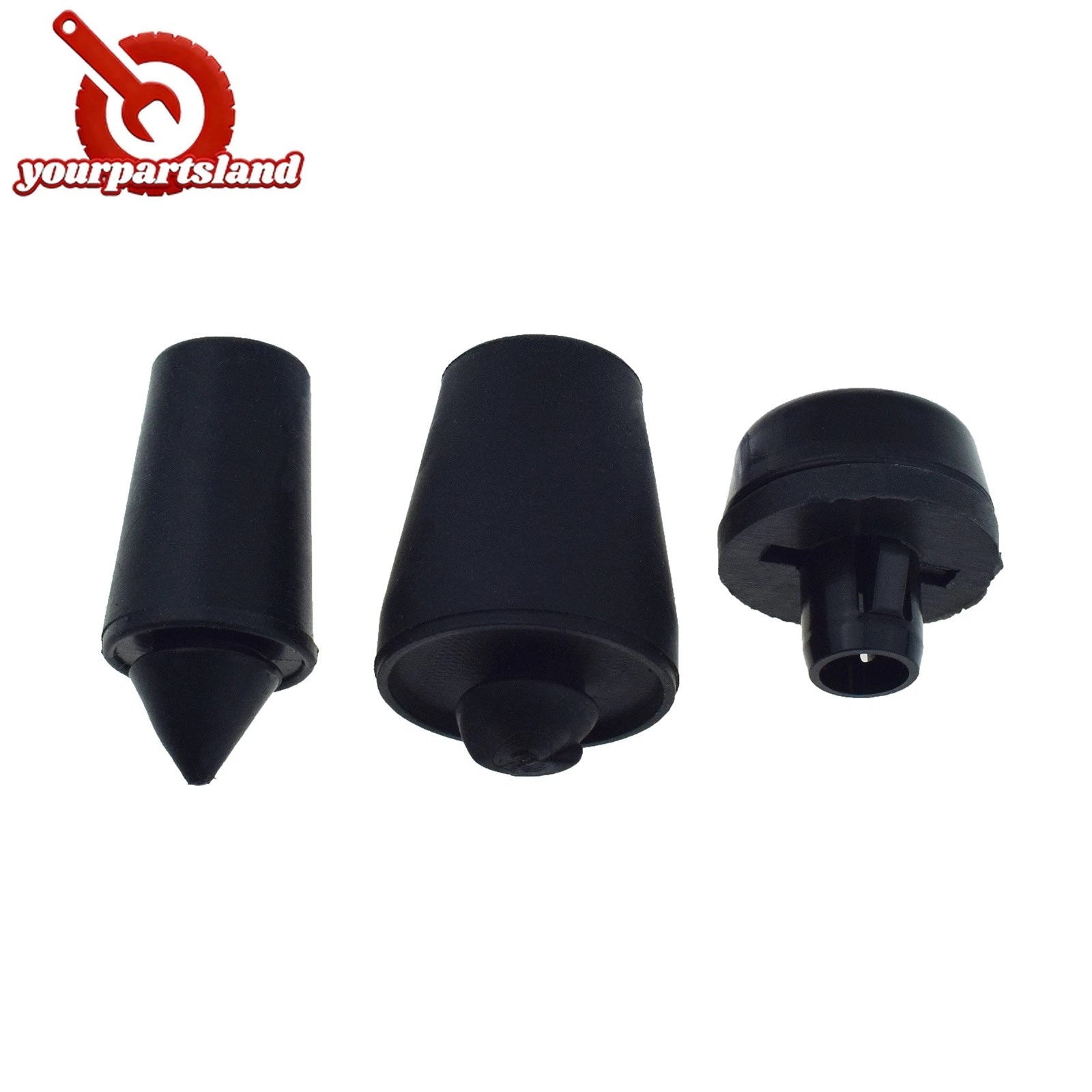 3Pcs Rear Damping Block Tailgate Rubber Buffer For Toyota RAV4 09-12 90541-09108 6B93BC-57