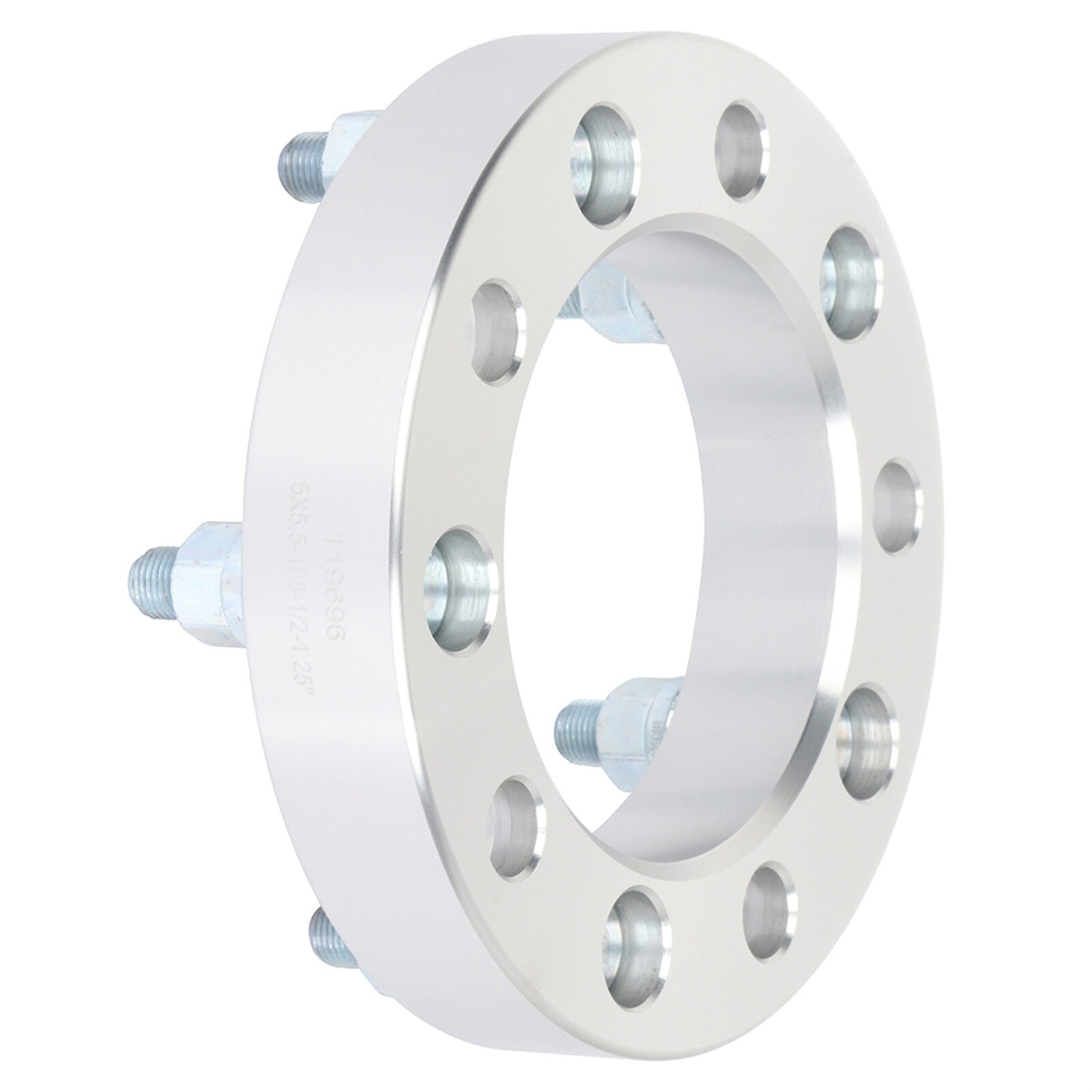 4 Pcs 1.25" 5x5.5 Wheel Spacers 1/2"x20 For Ford F-150 Bronco Dodge Ram 1500 6B93BC-57