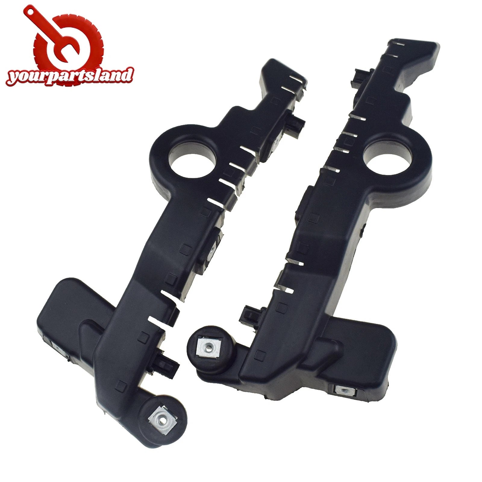 For GMC Sierra 1500 2019-2023 Front Pair Bumper Fascia Guide 23388662 23388663 6B93BC-57