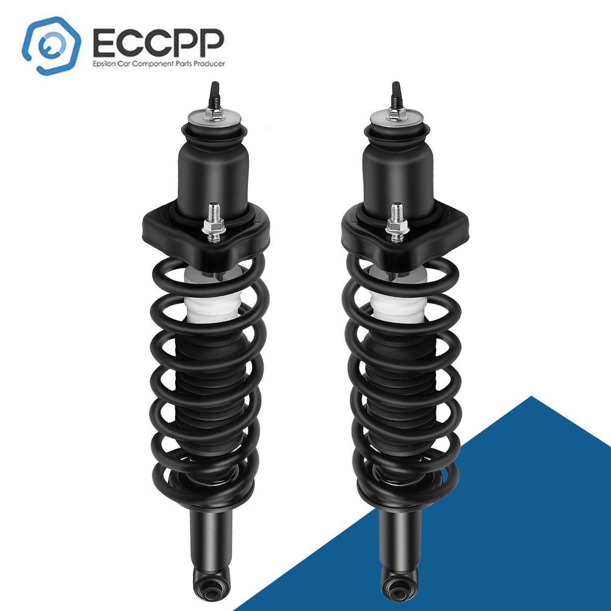For Dodge Caliber Jeep Patriot Compass Rear Complete Strut / Shock Coil Springs 6B93BC-57