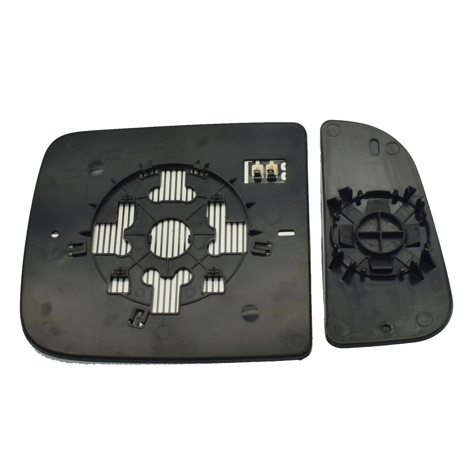 Left For Dodge RAM 1500 2500 2010-18 Wing Mirror Glass W/ Backing Heated Spotter 6B93BC-57