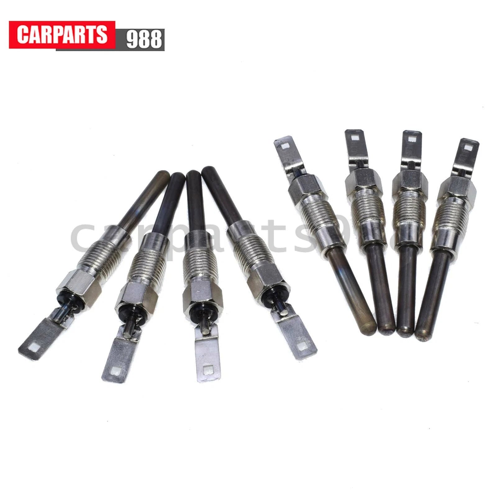 8Pcs Spark Glow Plug Diesel for GMC Hummer Chevy Cadillac 111080034 0250202126 6B93BC-57