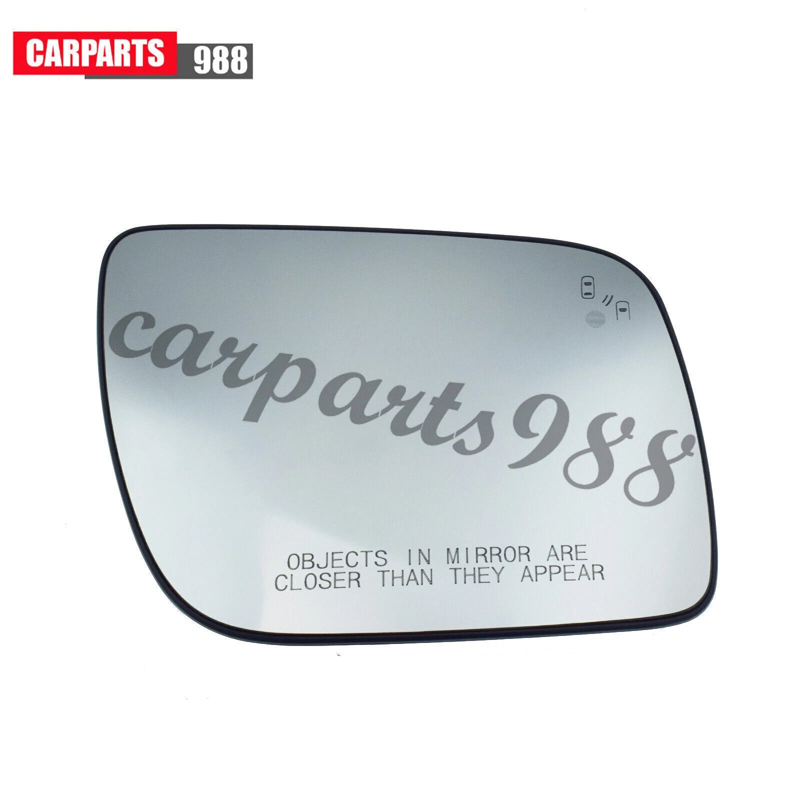 Right Side View Power Mirror Glass Heated Blind Spot For 2011-2017 Ford Explorer 6B93BC-57