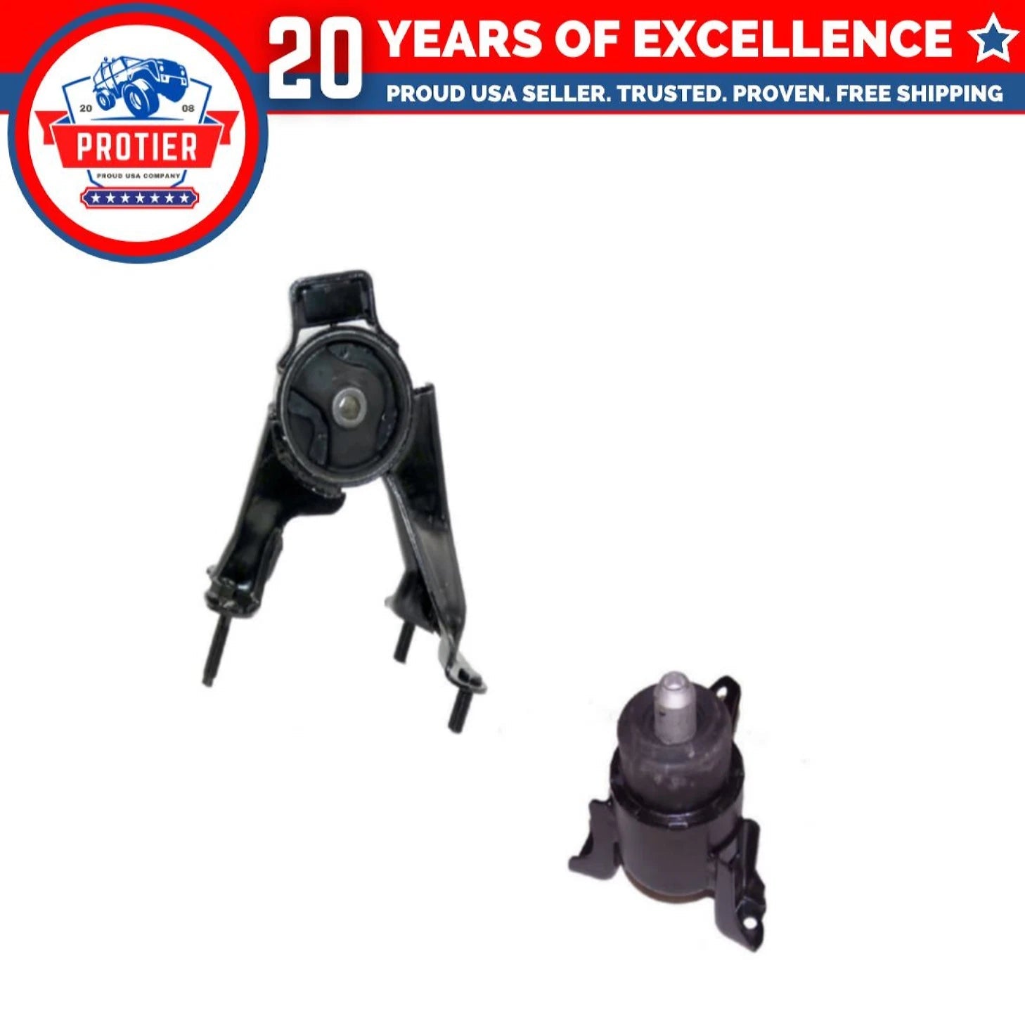 Engine Motor Mount Pair Set for 03-08 Mazda 6 2.3L 6B93BC-57