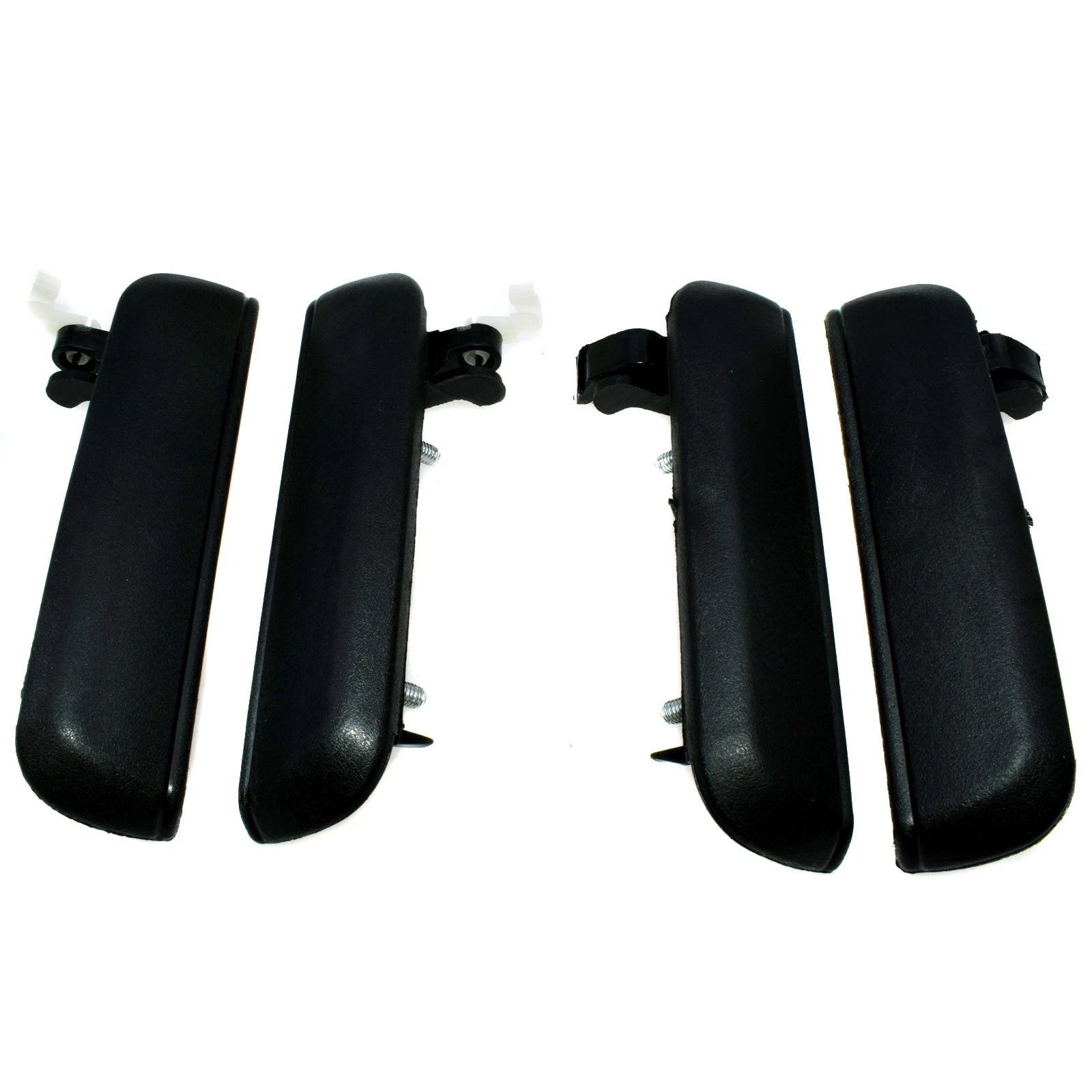 Black Outside Door Handle Front Rear Left Right For 1995-98 Toyota Tercel Paseo 6B93BC-57