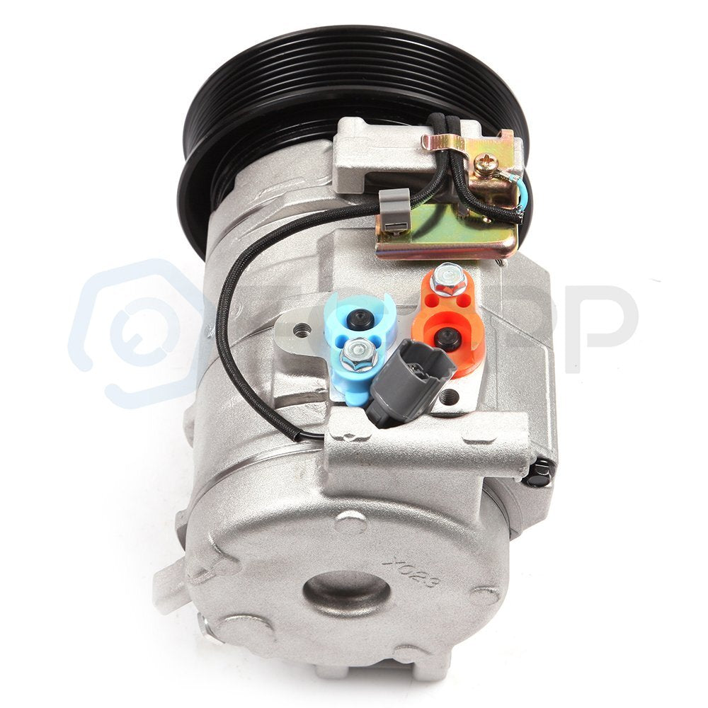 AC Condenser & AC Compressor Cooling Kit For 03-07 Honda Accord 6B93BC-57