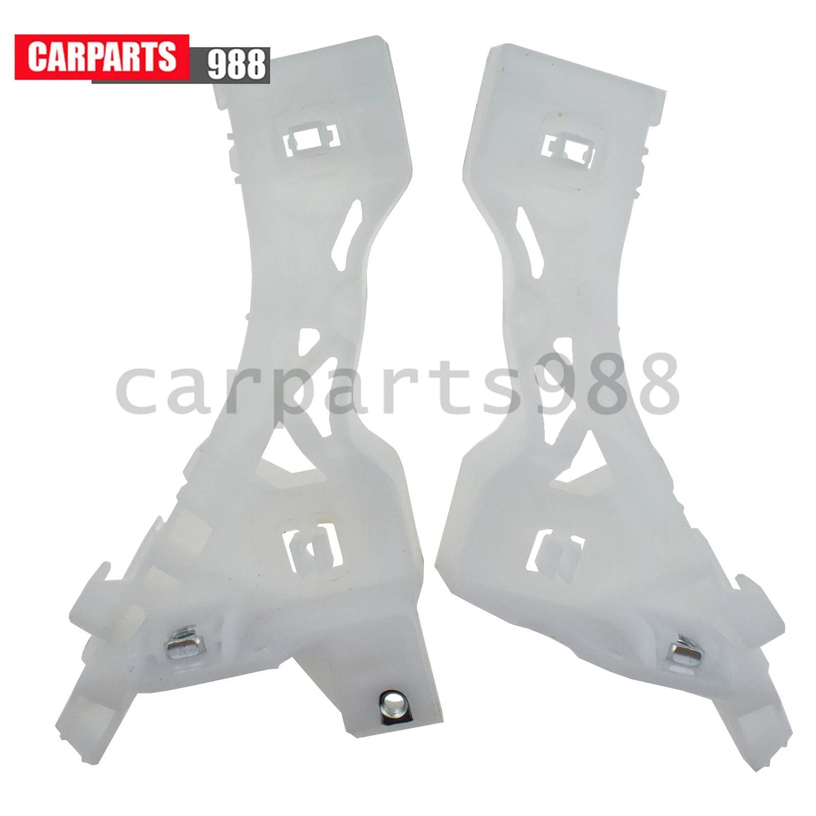 White Front Bumper Bracket Left /Right For 2003-08 Mazda 3 Hatchback BP4K-50-0U1 6B93BC-57