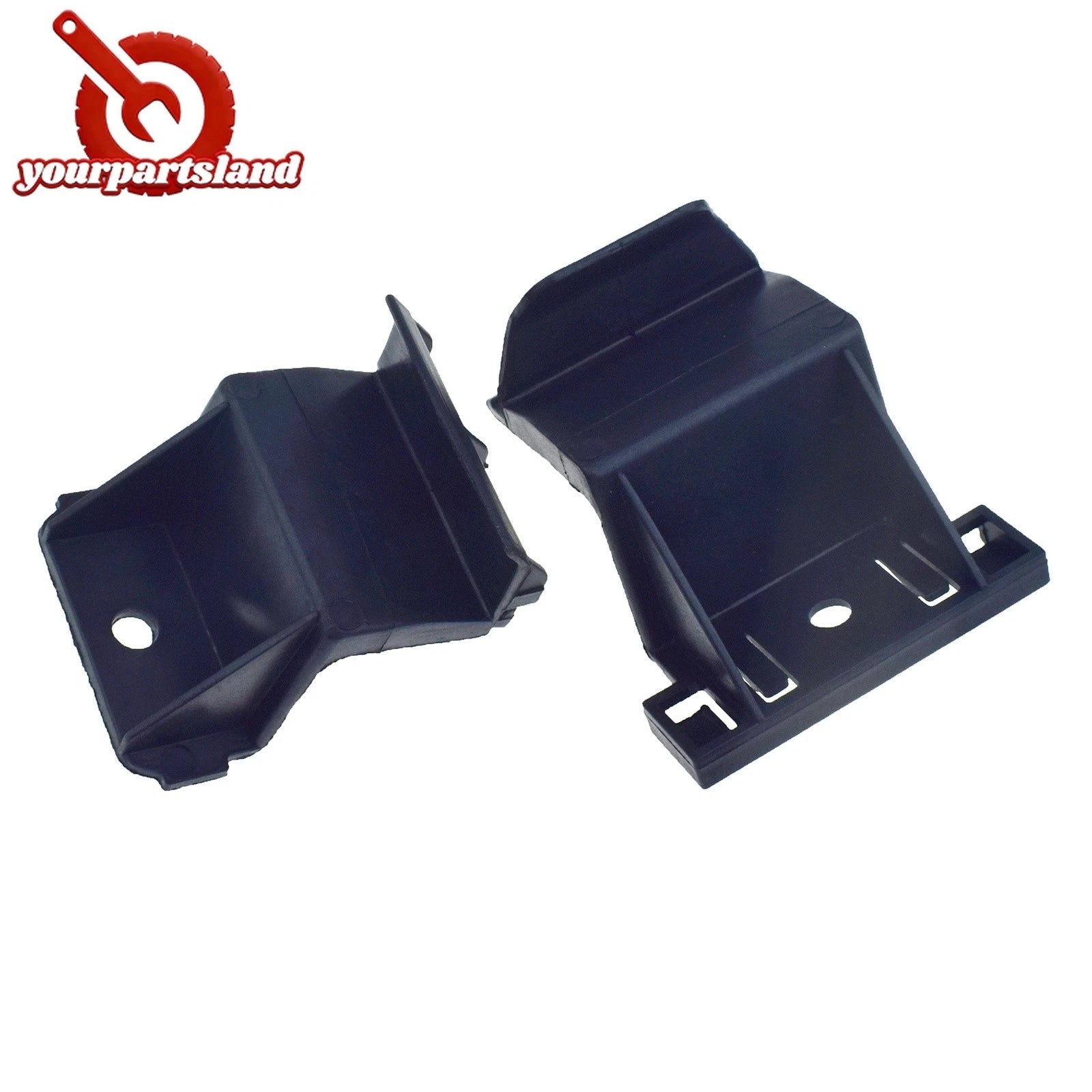 For Mazda 3 2010 2011 2012 2013 Front LH RH Lower Bumper Mounting Bracket 2PCS 6B93BC-57
