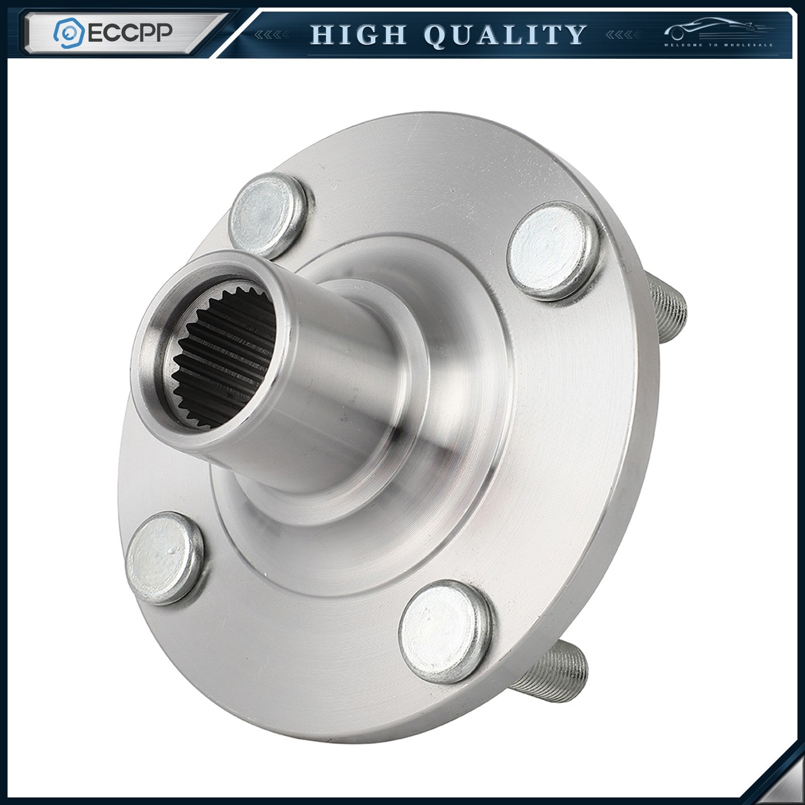 2Pcs Front Wheel Hubs For Nissan Versa 2012-2019 Versa Note 2014-2018 2019 4 Lug 6B93BC-57