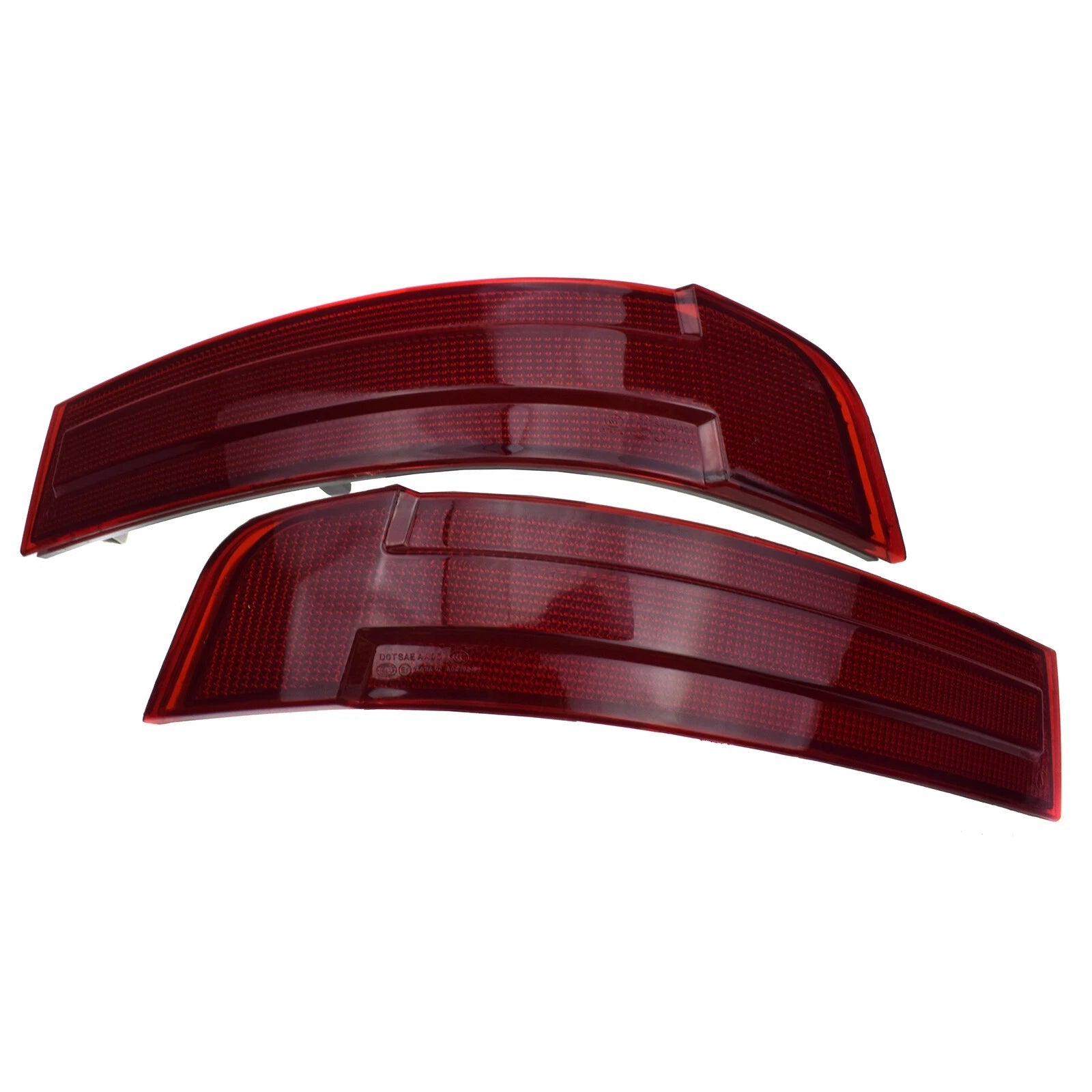 Pair Rear Bumper Reflector Lens for Mercedes-Benz GL450 GL320 GL550 1648201274 6B93BC-57