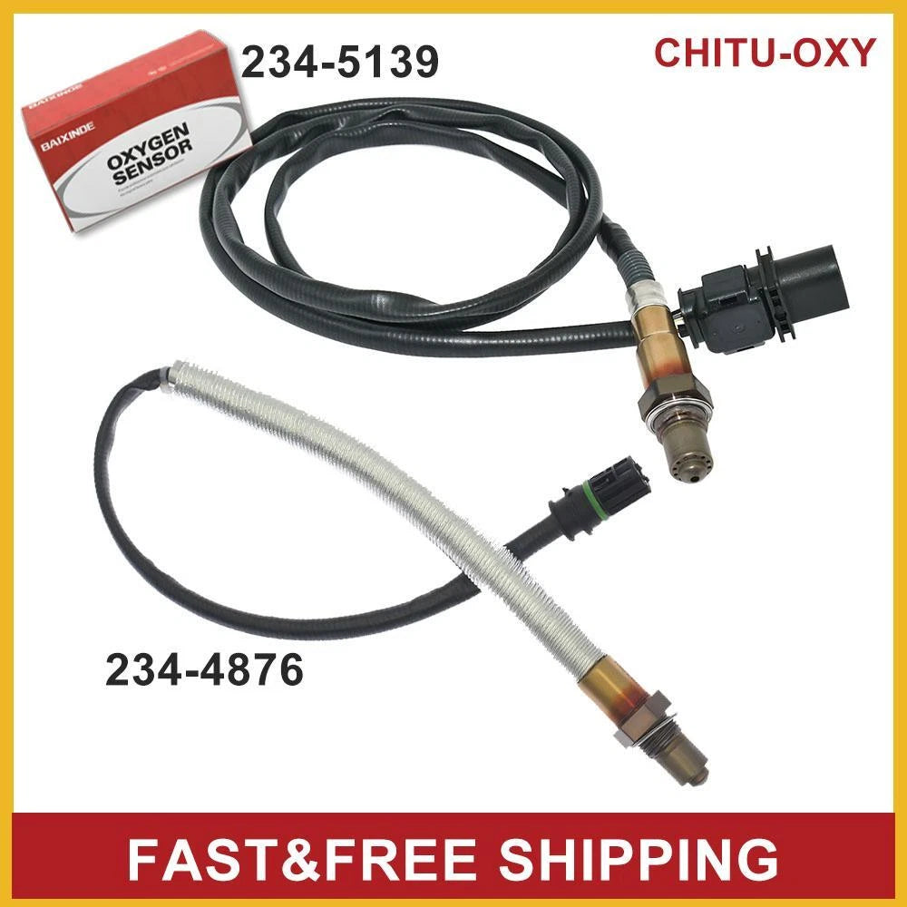 2X Up&Downstream Oxygen Sensor For BMW 128i 08-13 328i 07-2013 X3 X5 07-10 3.0L 6B93BC-57