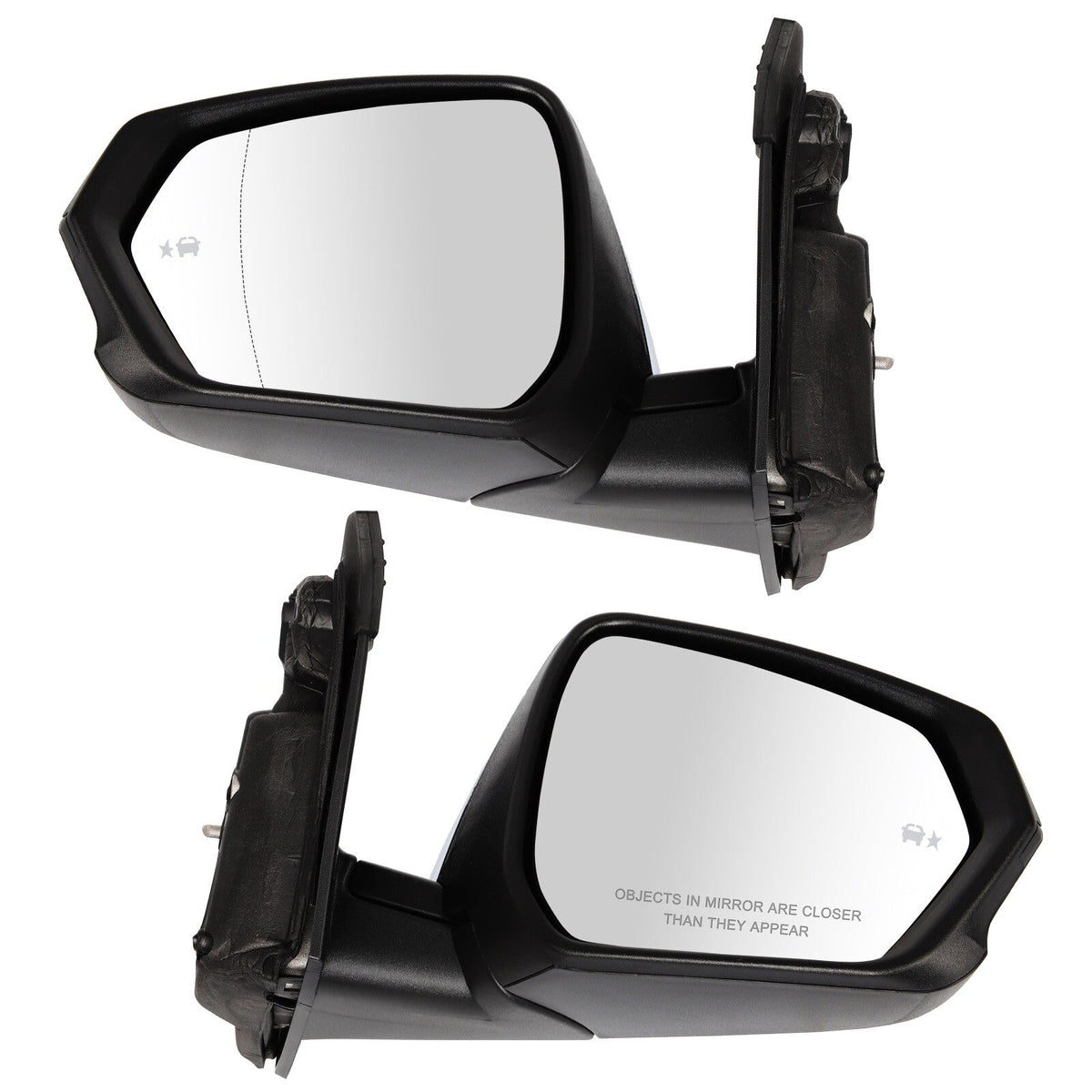 Chrome Mirror For 2018-2021 Chevrolet Equinox Blind Spot Driver & Passenger Side 6B93BC-57