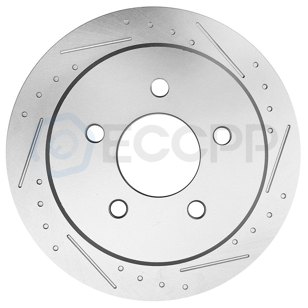 Rear Brake Disc Rotors For 1997-2007 Chrysler Town & Country Dodge Grand Caravan 6B93BC-57