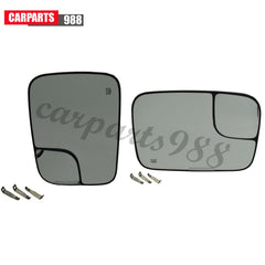 Left Right Door Mirror Glass Power Heated for 2005-2009 Dodge Ram 1500 2500 3500 6B93BC-57