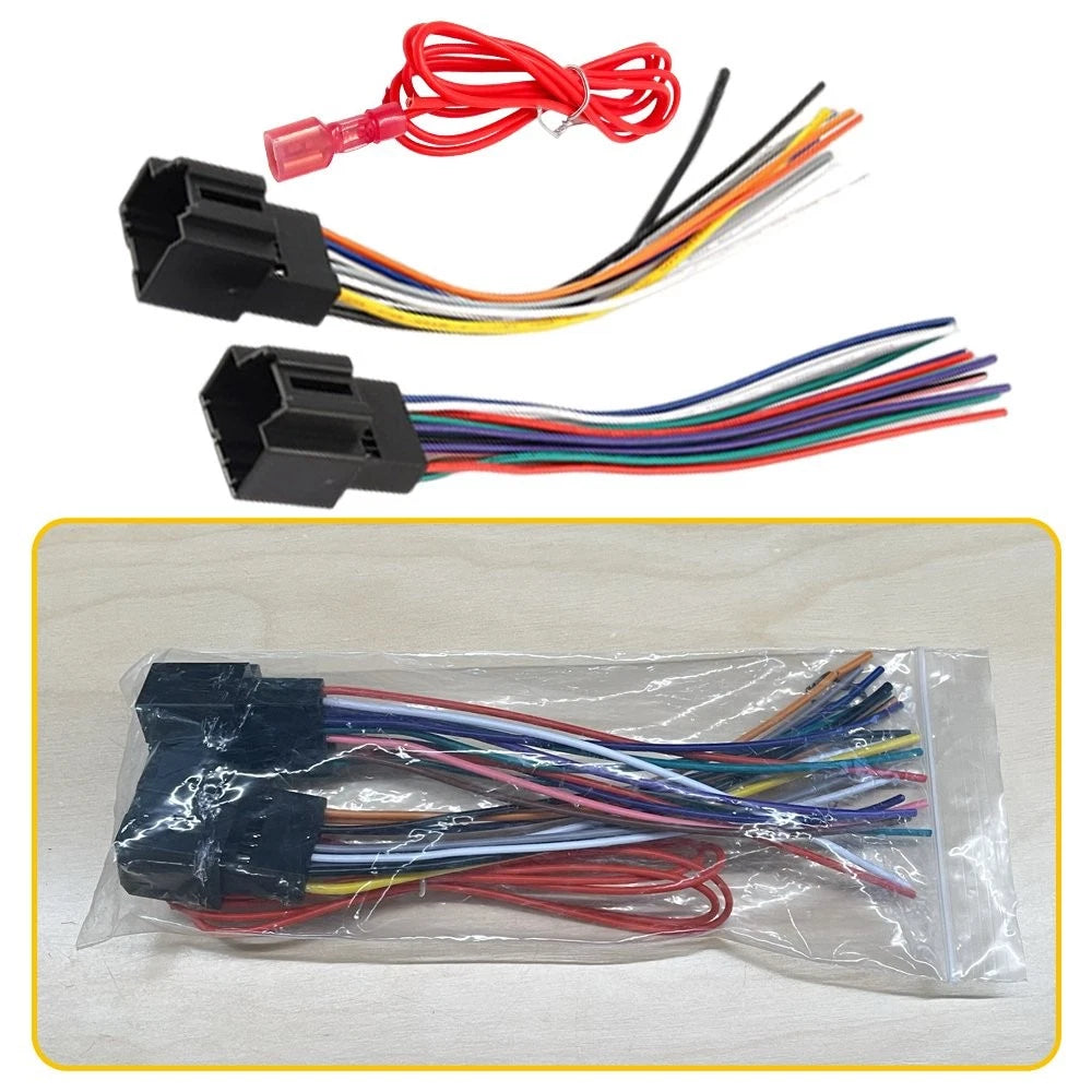 Car Radio Stereo Wiring Harness For 2007-2013 Chevy Silverado 1500 2500 A US 6B93BC-57