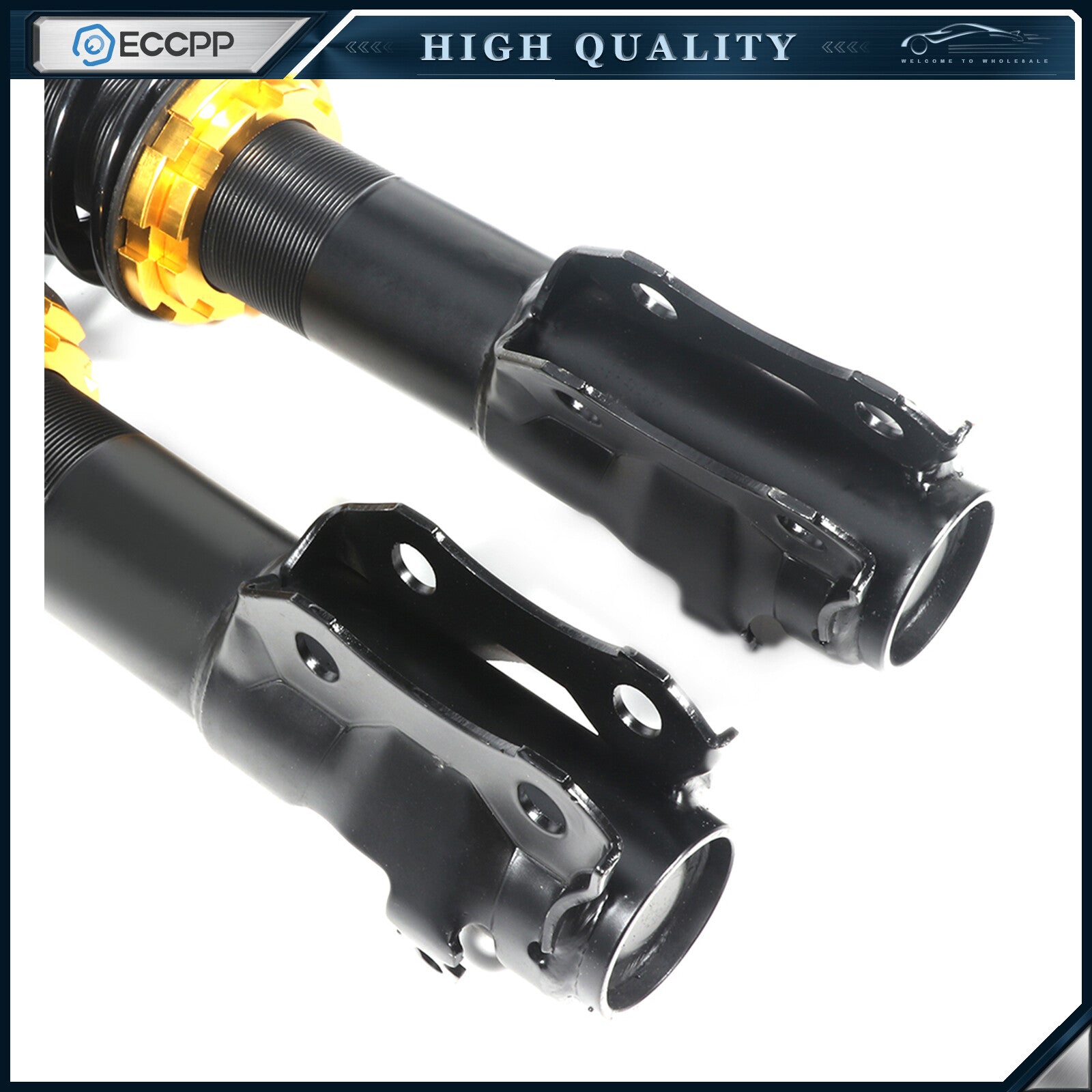 Coilovers Shocks Struts Suspension Lowering Kit For 95-2002 VW Cabrio Adjustable 6B93BC-57