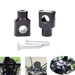 1" 25mm HandleBar Risers Mount Clamp Adapter For Honda CRF150 CRF230L CRF250L