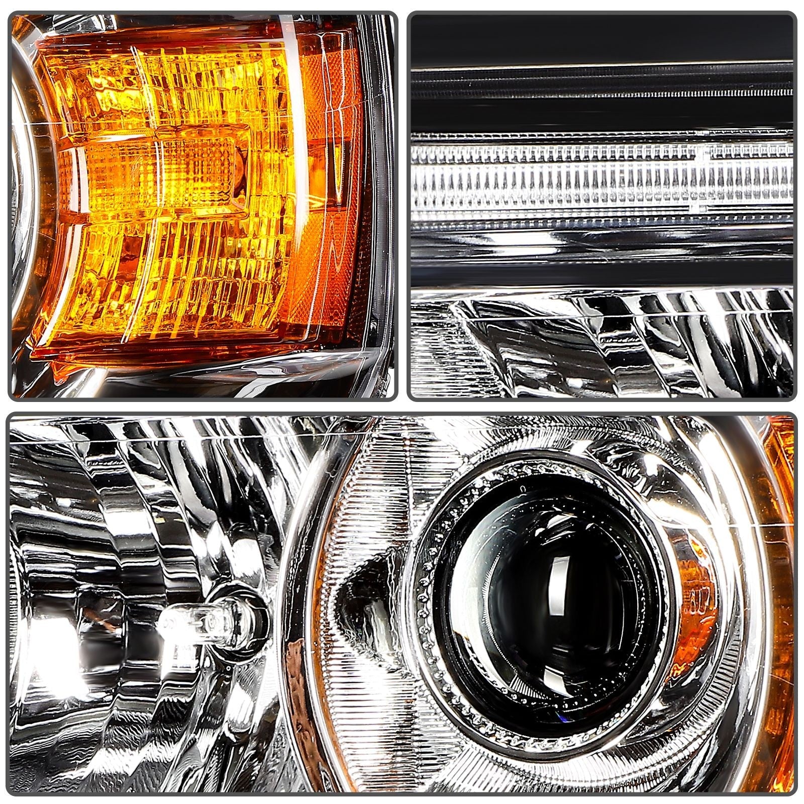 For 2015-2021 2022 GMC Canyon Black Housing Left Side Headlight Assembly KOEEP