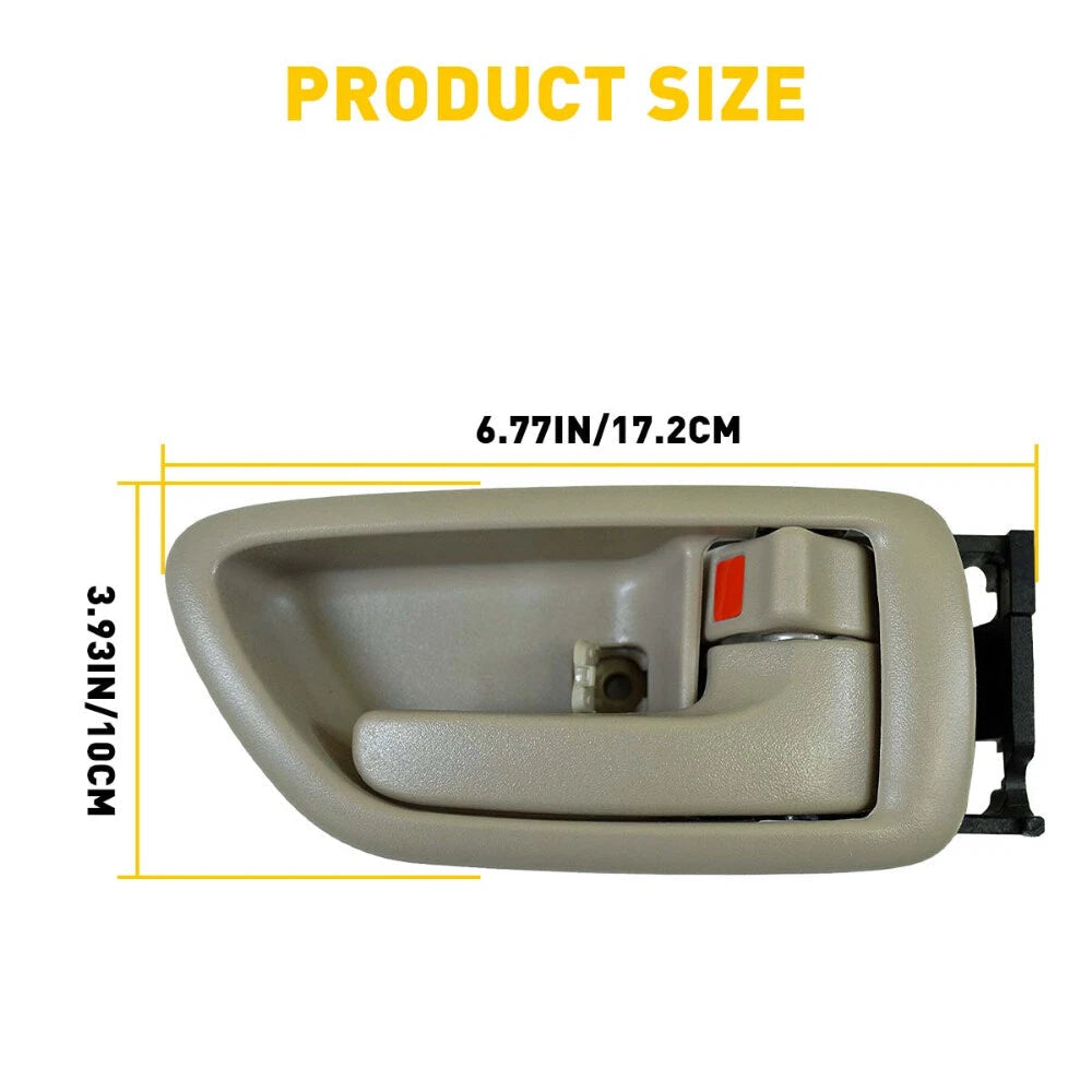 Inside Gray Right Side Door Handle for 01-07 Sequoia 04-06 Tundra Crew Cab 6B93BC-57