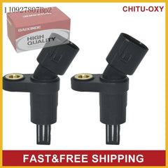 2X Rear Left & Right ABS Wheel Speed Sensor For Volkswagen Beetle Jetta Audi TT 6B93BC-57