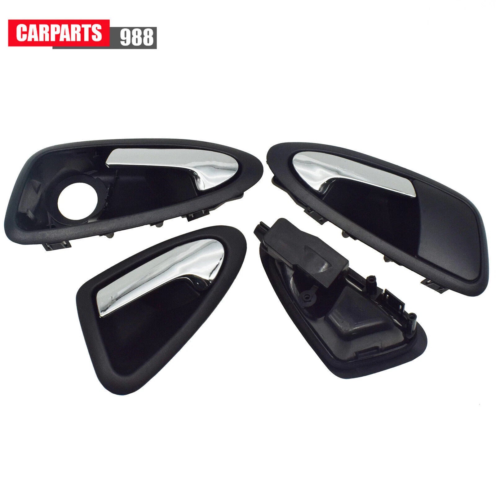 Inside Door Handle Front Rear LH RH For Seat Ibiza 2009-17 6J1837113A 6J1837114A 6B93BC-57