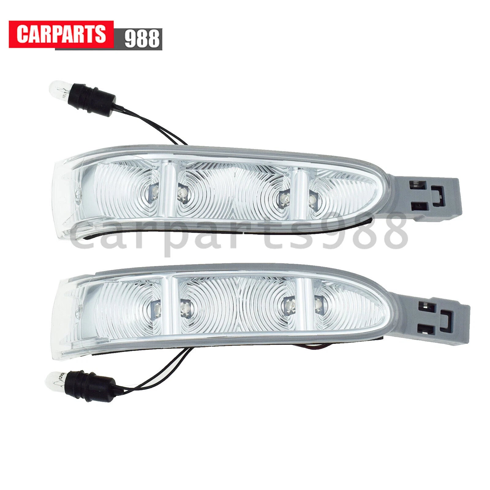 Pair Door Mirror Turn Signal Light For Mercedes W164 ML350/500 GL320 1648200521 6B93BC-57