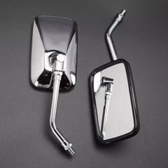 Rectangle Motorcycle Rear View Mirrors for Honda Shadow VLX 600 VT600C VTX1300C 6B93BC-57