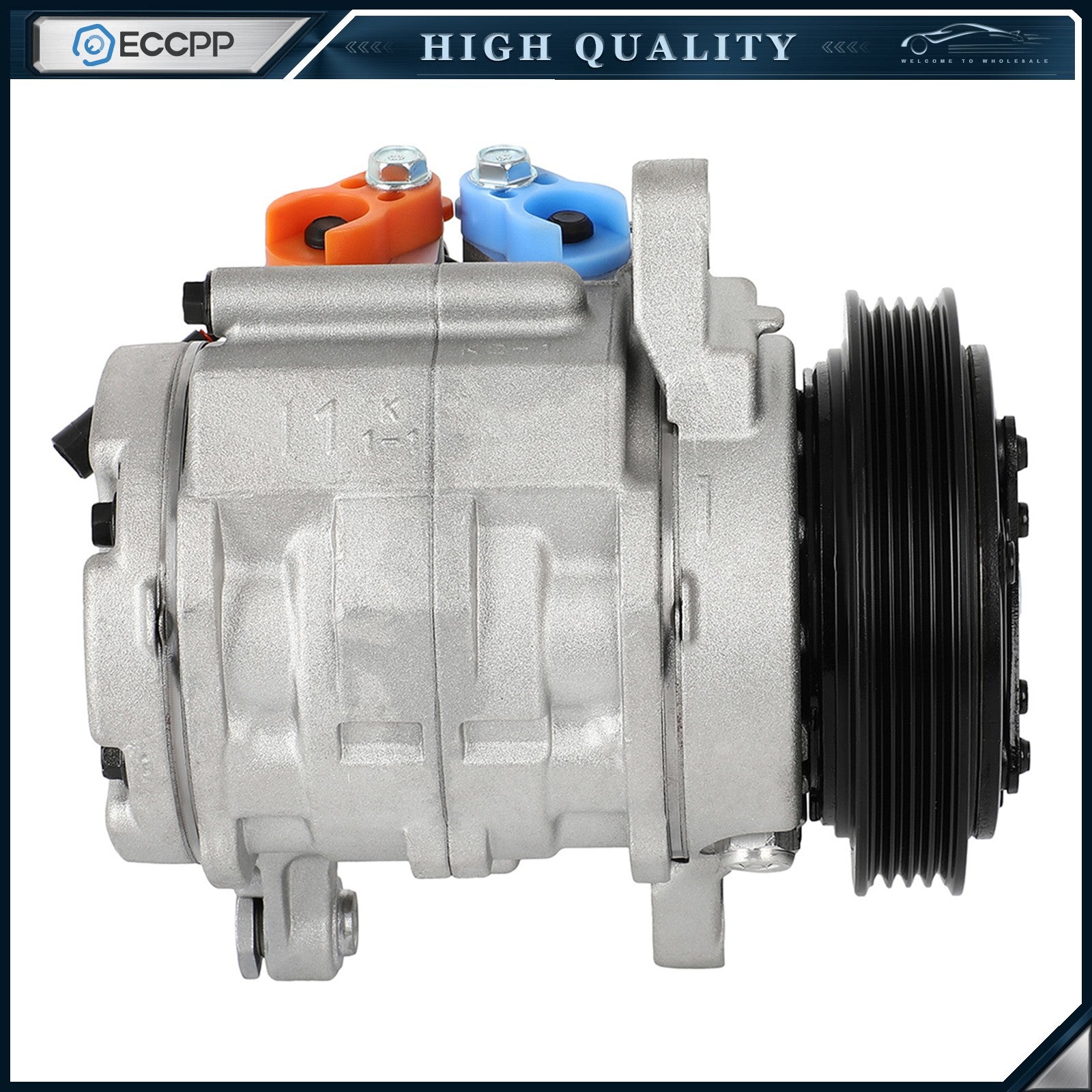 AC A/C Compressor w/ Clutch Fits Chevrolet Tracker 1.6L 1999 2000 6B93BC-57