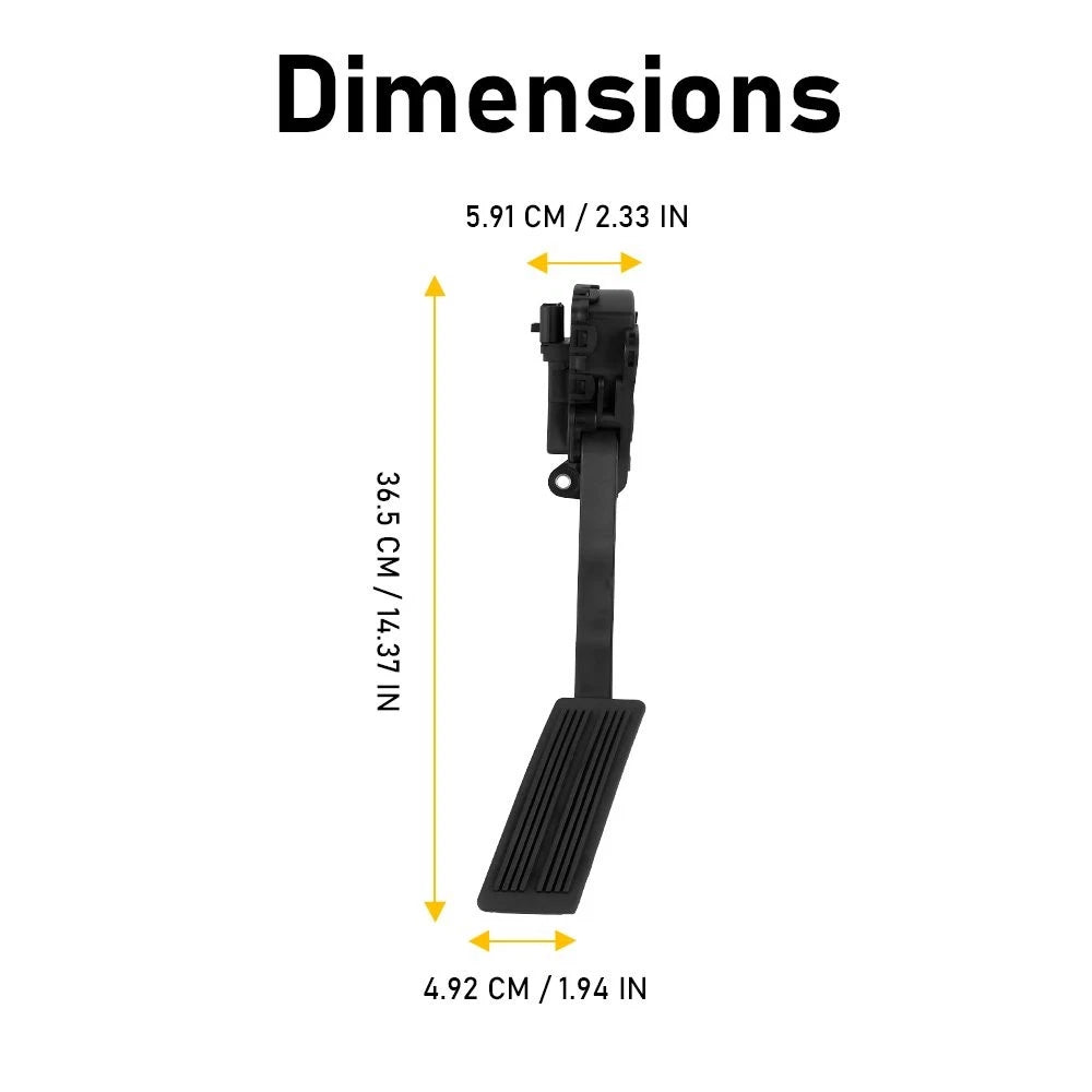 Accelerator Pedal Position Sensor For 2005-06 Dodge Ram 1500 2500 3500 Replace A 6B93BC-57