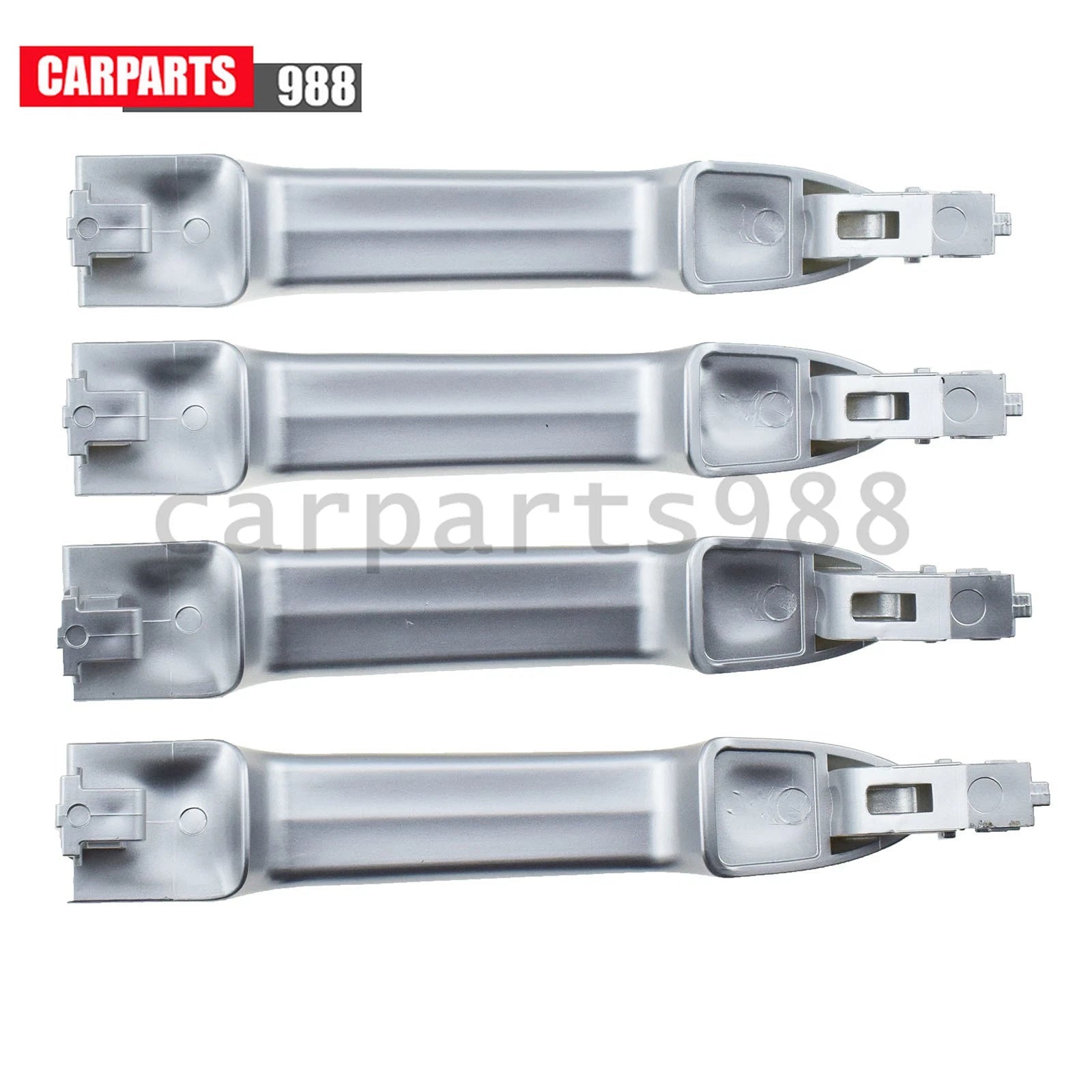 Silver Outside Door Handle For Renault Koleos 2009-2018 80640-JY01A 80640-JY01B 6B93BC-57