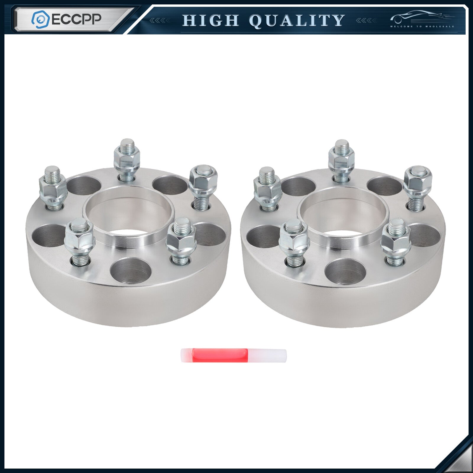 2 Pcs 1.5" 5x4.75 Hub Centric Wheel Spacers 12x1.5 For Chevy S10 Camaro Corvette KOEEP