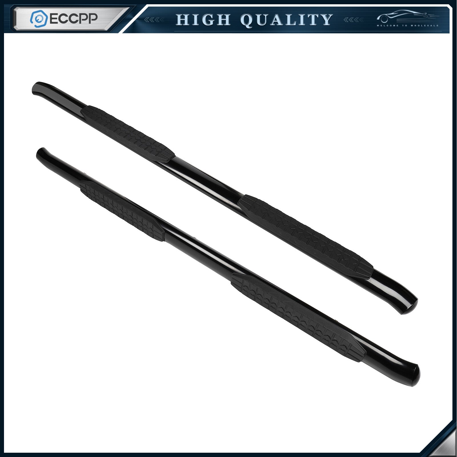 Nerf Bars Running Boards Side Steps Fits 2019 2020 2021 Dodge Ram 1500 Crew Cab 6B93BC-57