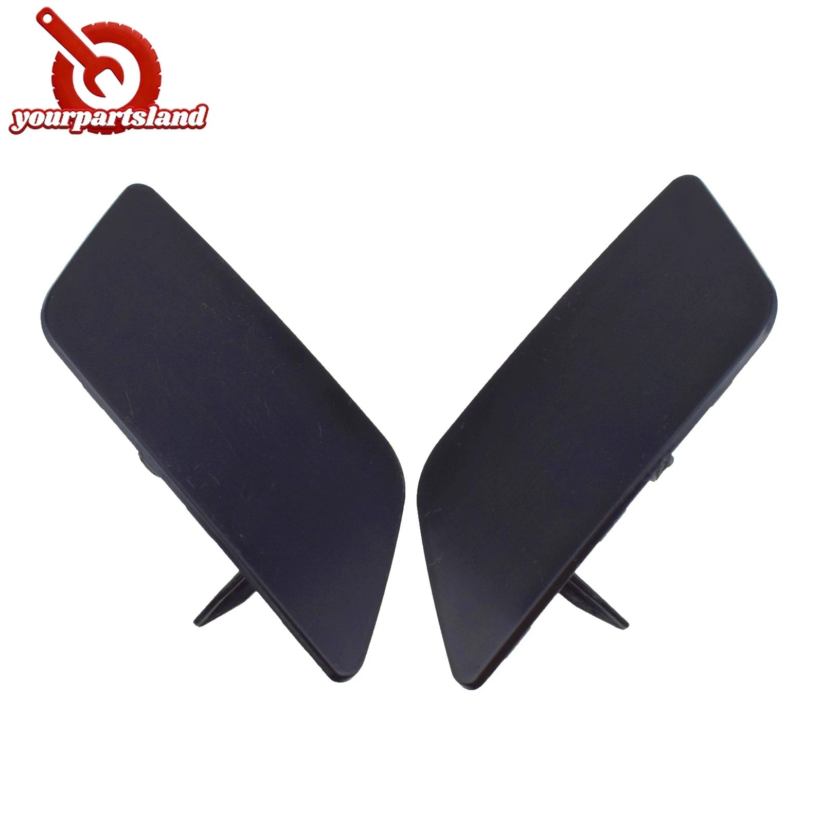 Front Bumper Headlight Washer Cover LH RH 2Pcs For Audi Q3 2016-2018 8U0955275E 6B93BC-57