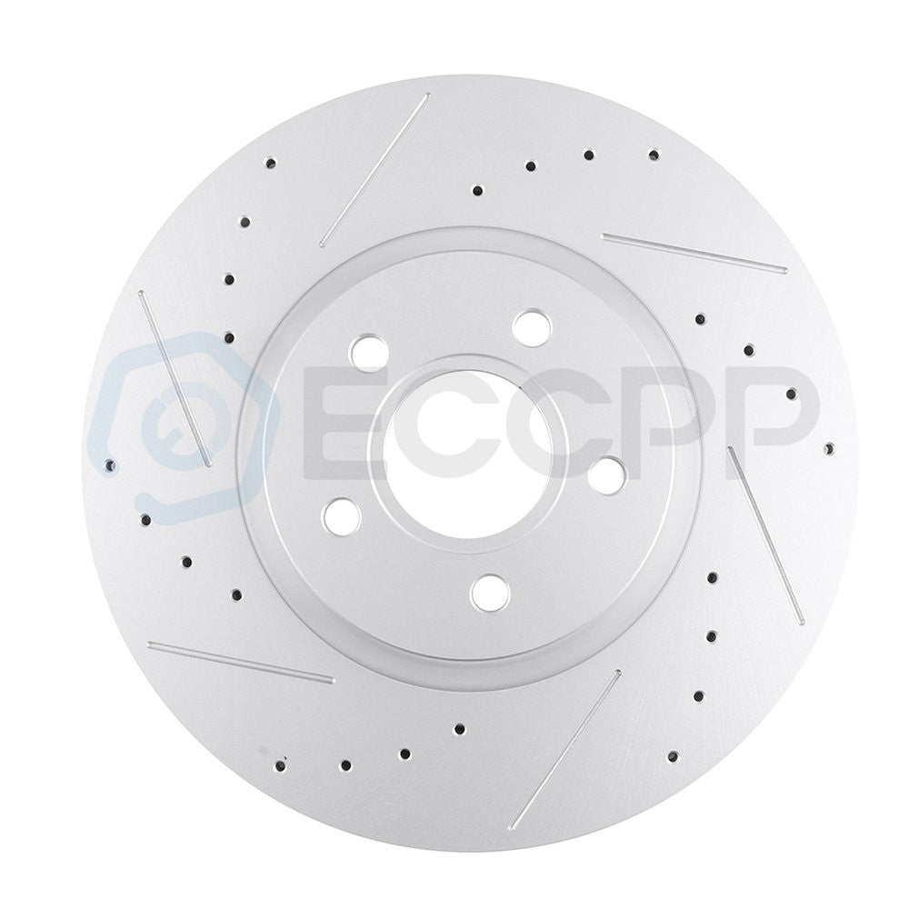 Ceramic Brake Pads And Rotors Front Rear For Ford Escape S SE SEL Kit Disc KOEEP
