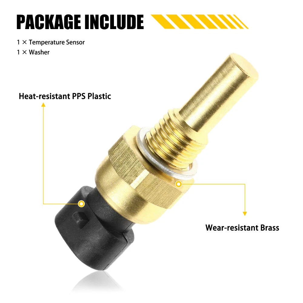 Radiator Coolant Fan Temperature For Sensor Chevy Silverado 1500 2500 HD 3500 6B93BC-57