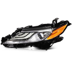 Pair LED Headlights Assembly For 2018-2024 Camry XSE XLE 2.5L 3.5L Black Amber 6B93BC-57