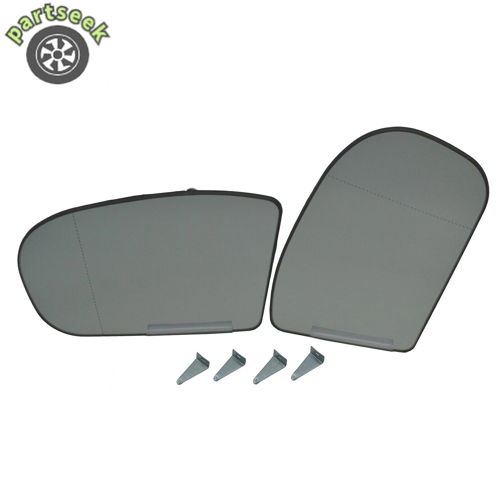 Left Right Wing Mirror Glass Heated for Mercedes Benz C230 C280 E320 2002-2007 6B93BC-57