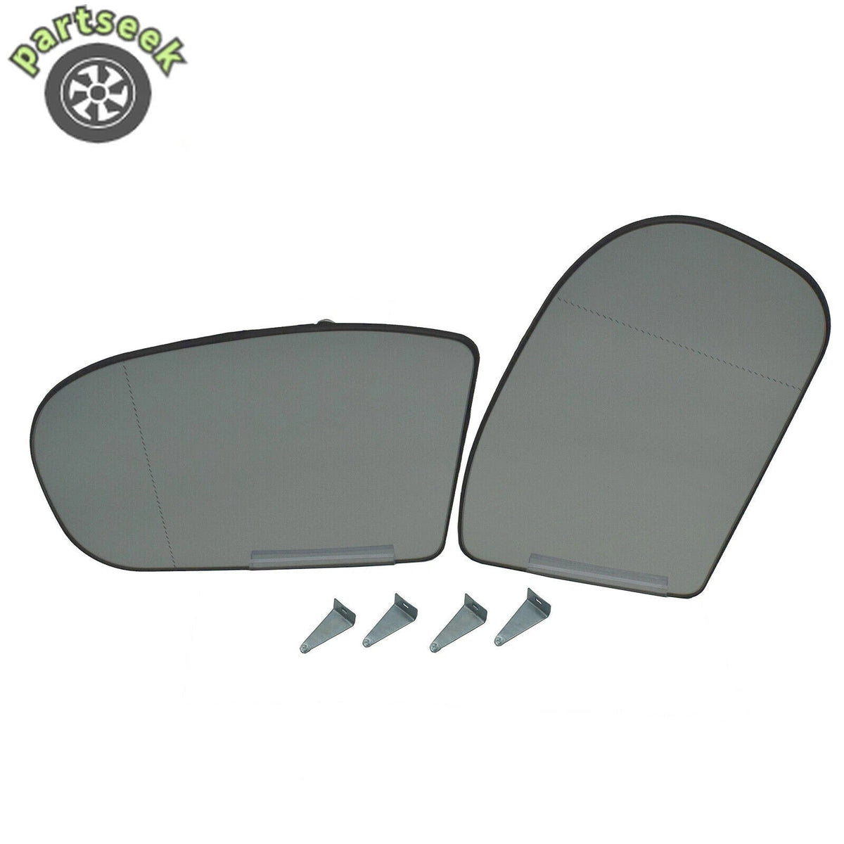 Left Right Wing Mirror Glass Heated for Mercedes Benz C230 C280 E320 2002-2007 6B93BC-57