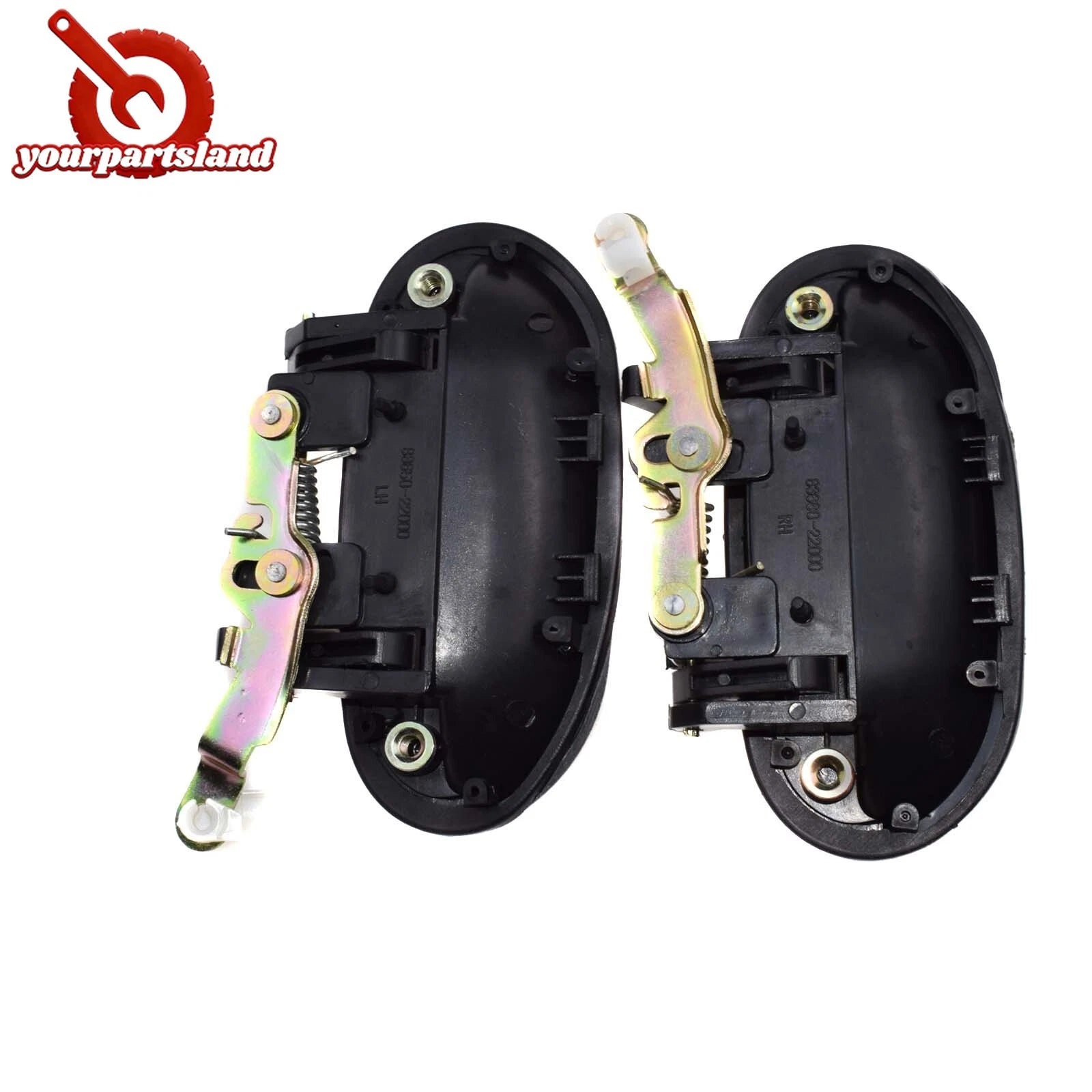 Outside Door Handles Front Left Rear Right For Hyundai Accent 1995 96 97 98 1999 6B93BC-57