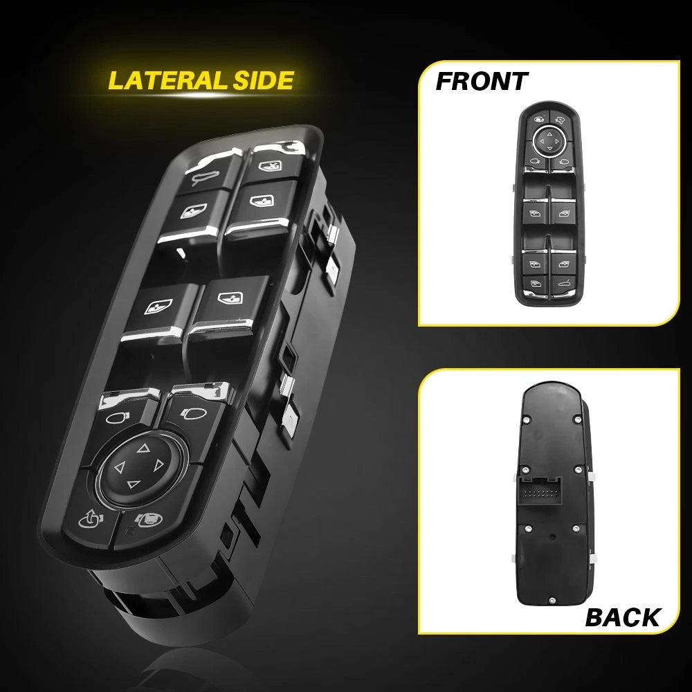 For 2011-2018 Porsche Panamera Cayenne 7PP959858AEDML Driver Left Window Switch 6B93BC-57