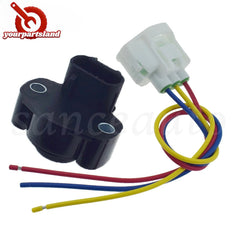 TPS Throttle Position Sensor W/ Plug For 97-01 Jeep Cherokee 2.5L 4.0L 4874371AB 6B93BC-57
